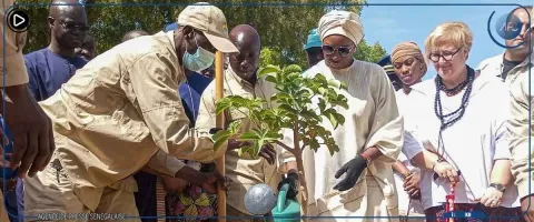 Warang : Marie Khone Faye s’engage à soutenir l’éducation à l’environnement